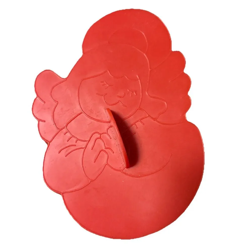 Vintage (1978) Plastic Wilton Cookie Cutter Set of 3 Christmas Holiday Hong Kong